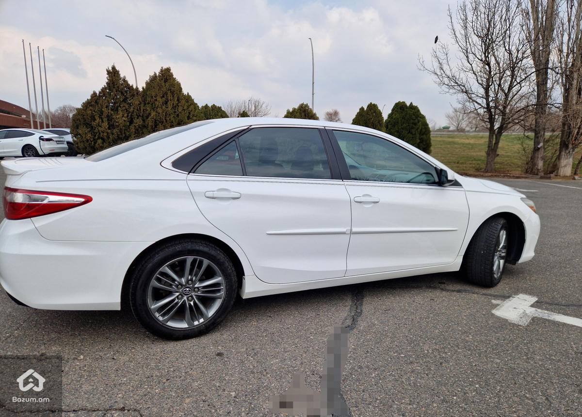 Toyota Camry 2016 SE - բենզին, սպիտակ գույն - image 6