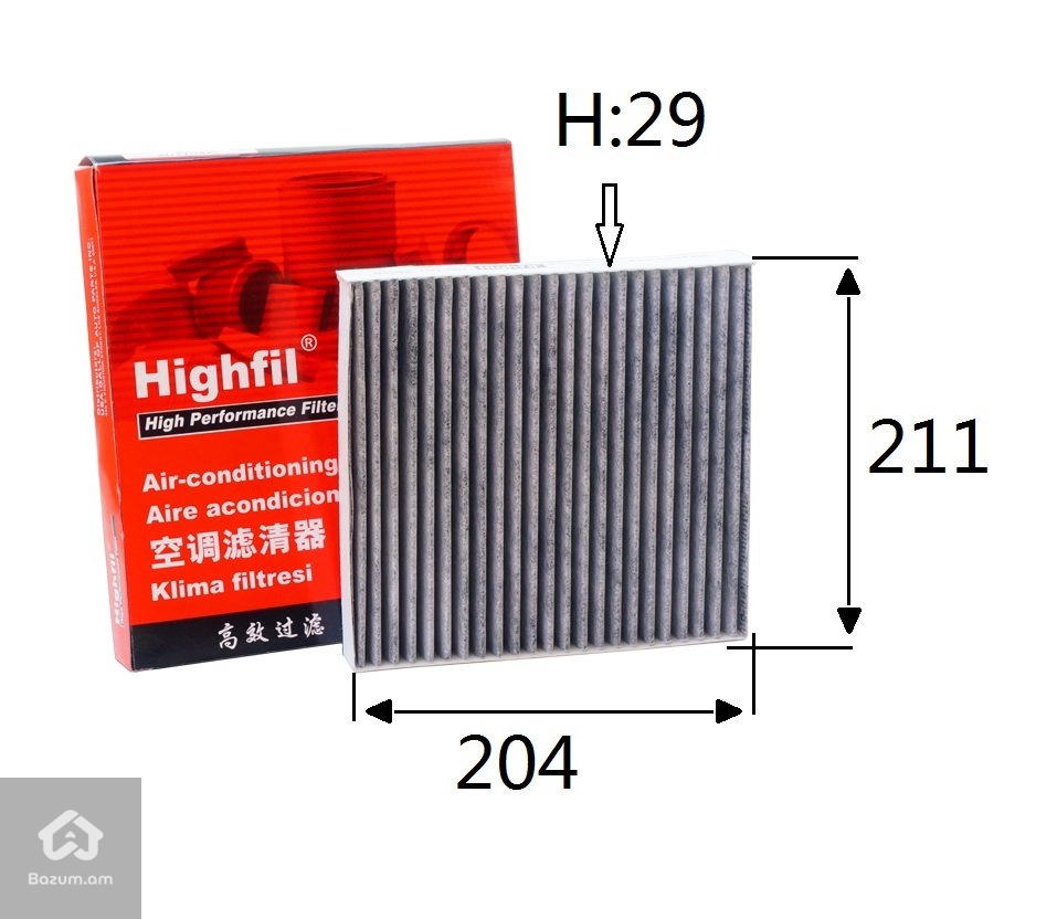 Фильтр салона Honda 80292-TG0-Q01 - image 6