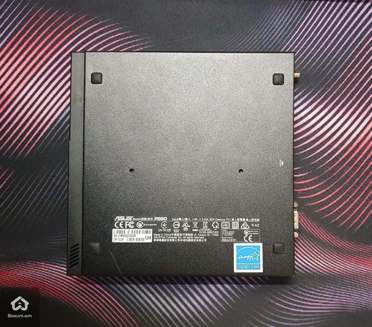Mini PC Asus PB60 Micro i3 8100T 8GB Ram 256GB M2 SSD 500GB HDD - image 4
