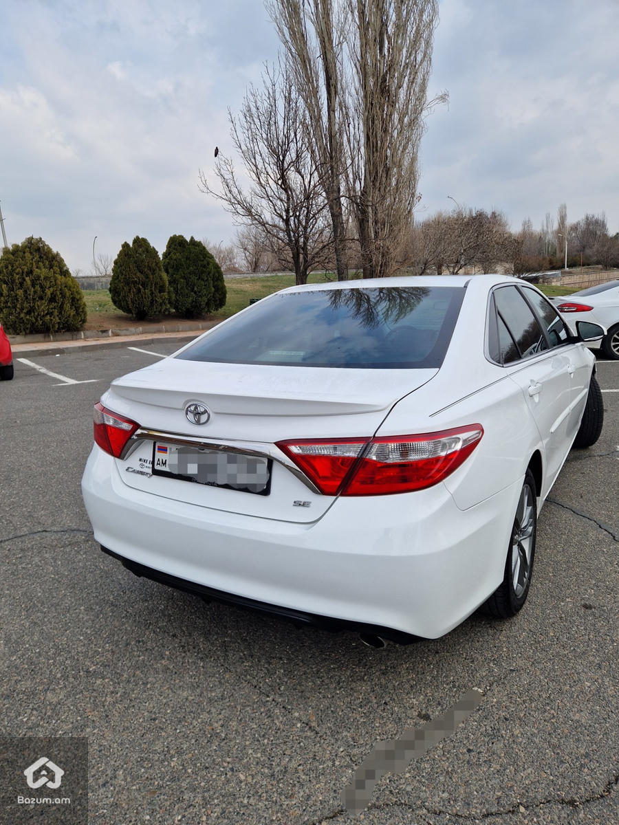 Toyota Camry 2016 SE - բենզին, սպիտակ գույն - image 5