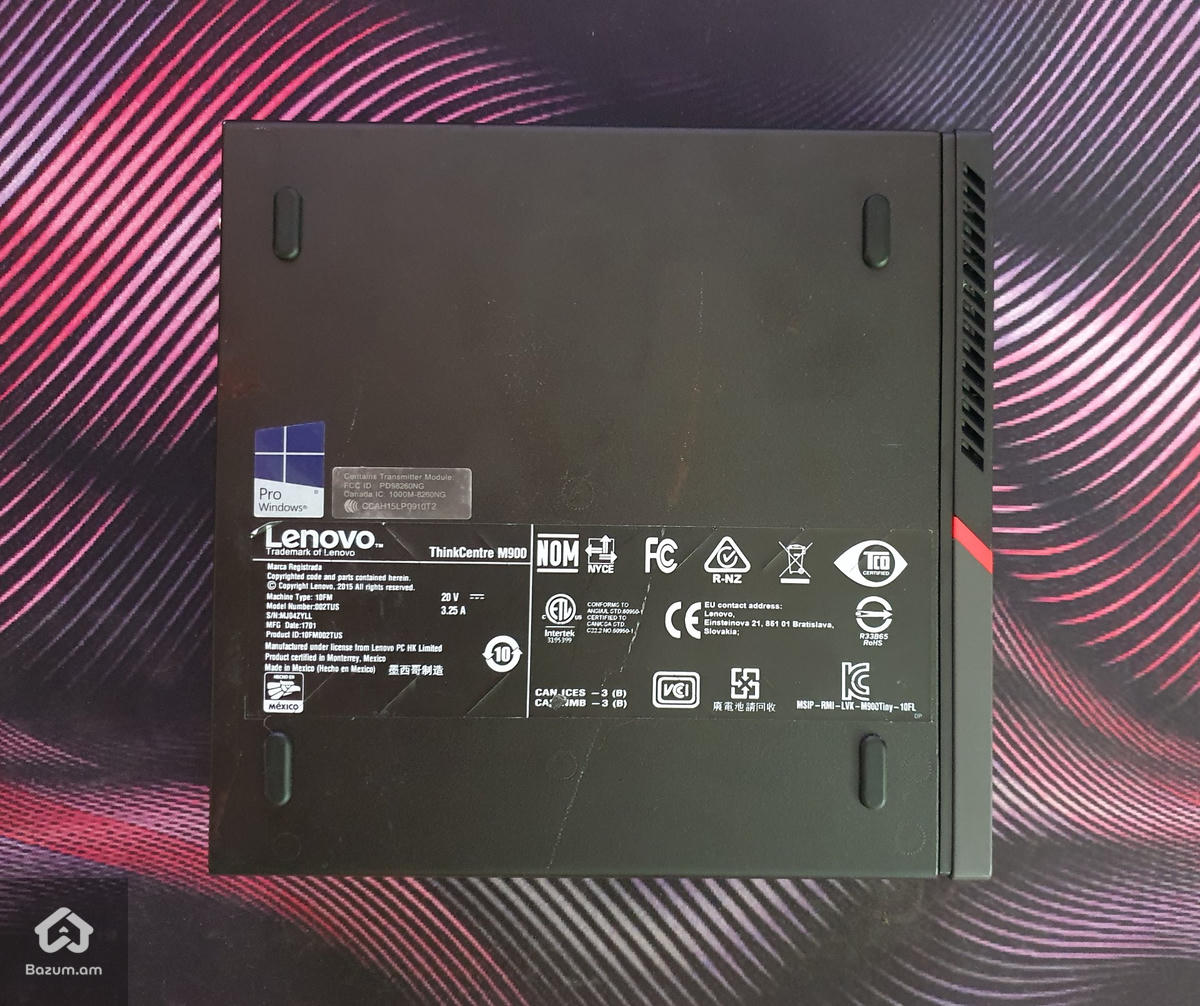 Mini Pc Lenovo ThinkCentre M900 Micro Intel Core i7 6700T 8Gb Ram 128Gb SSD M2 - image 4