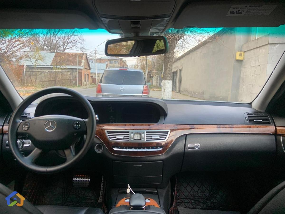 Mercedes-Benz S-Class, 5.5 լ, 2007 թ., գազ - image 11