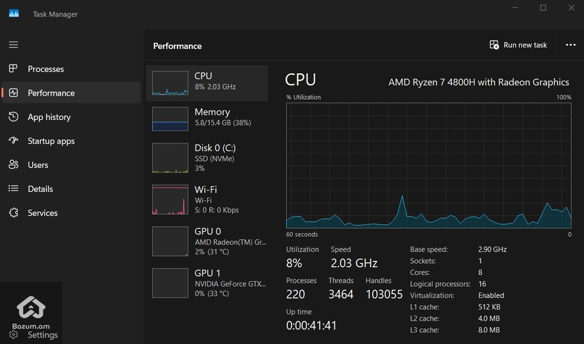 HP-OMEN Gaming 15.6" Laptop - AMD Ryzen 7 - 16/512 - image 7