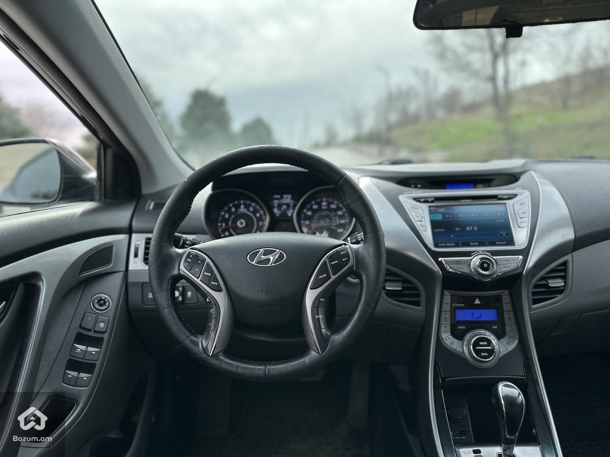 Hyundai Elantra 2013-14թ, Հեղուկ գազ - image 9