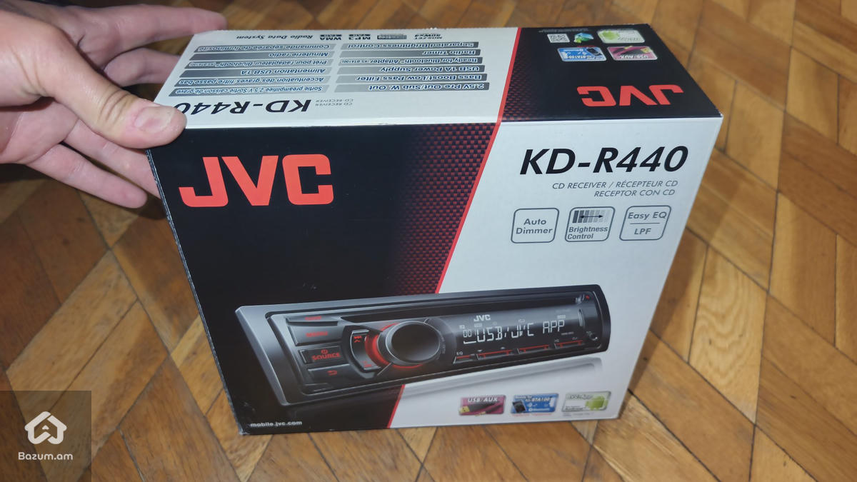 KD-PKR440 JVC աուդիոմագ իր 16 չափսի 2 դինամիկներով - image 3