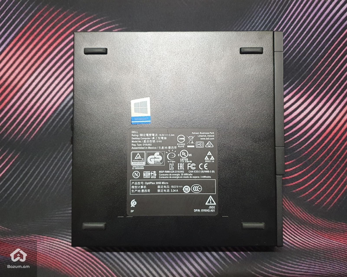 Mini Pc Dell OptiPlex 3050 Micro DM Intel Core i5 7500T 8Gb Ram 480GB SSD  - image 4