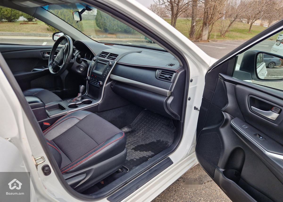 Toyota Camry 2016 SE - բենզին, սպիտակ գույն - image 7