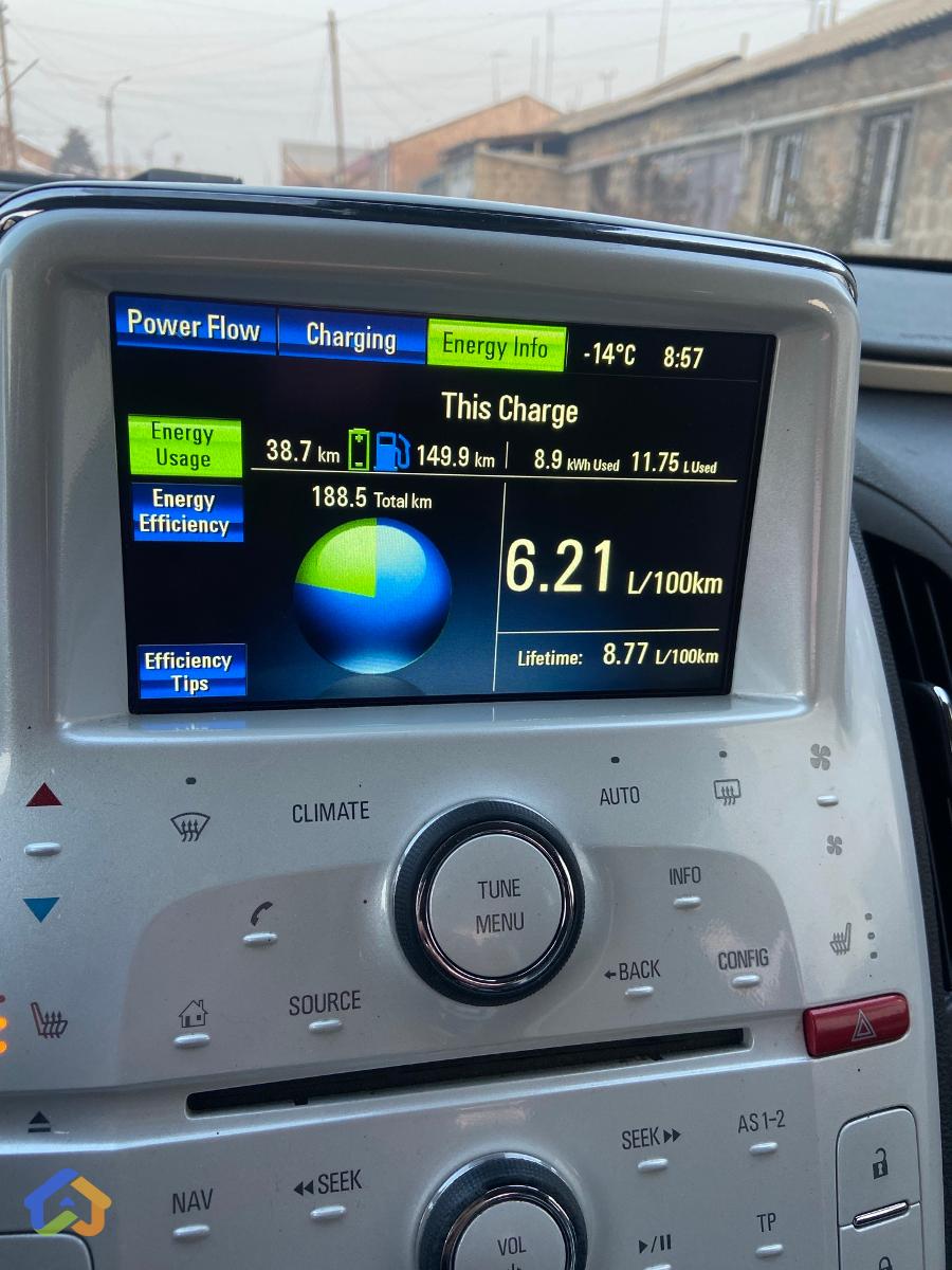 Chevrolet VOLT 1 hybrid 2012/7 - image 7