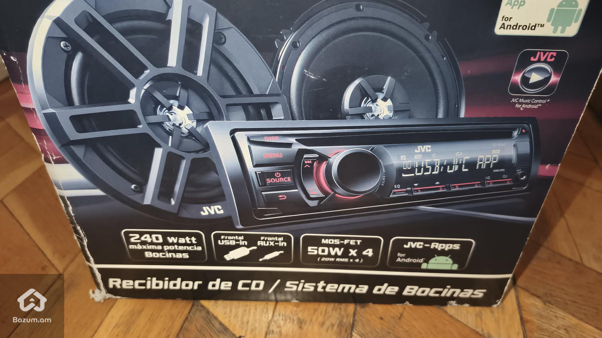 KD-PKR440 JVC աուդիոմագ իր 16 չափսի 2 դինամիկներով - image 10