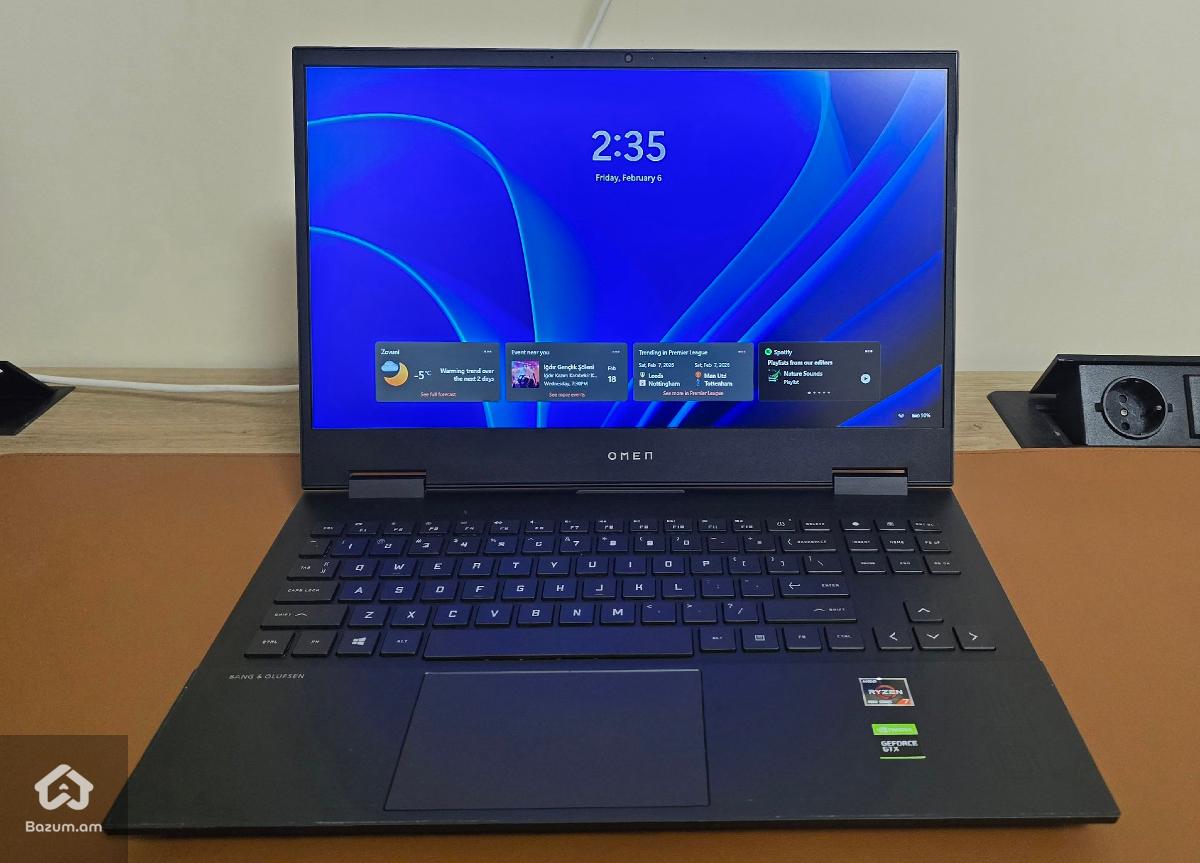HP-OMEN Gaming 15.6" Laptop - AMD Ryzen 7 - 16/512