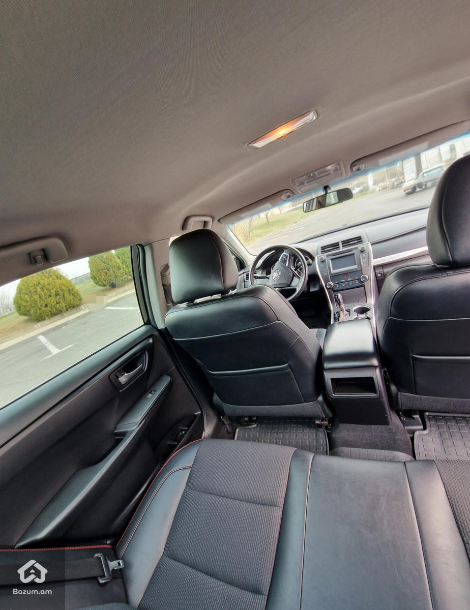 Toyota Camry 2016 SE - բենզին, սպիտակ գույն - image 8