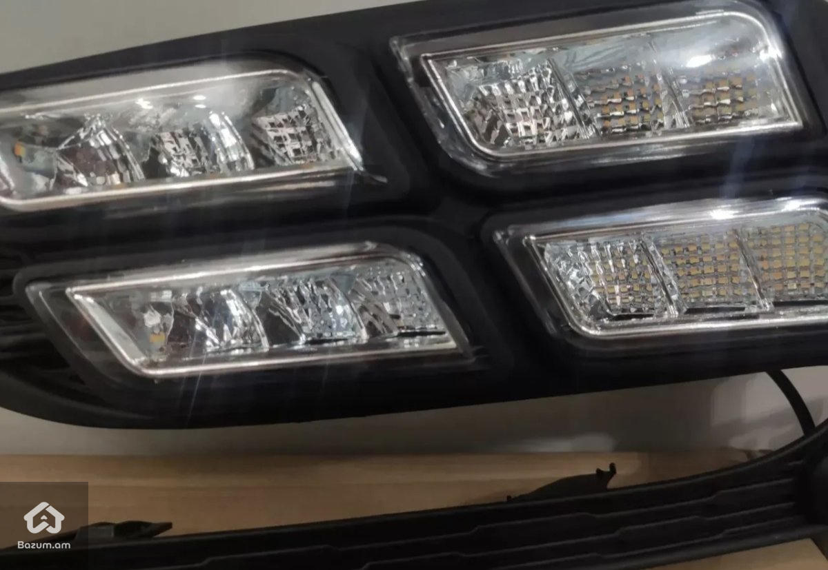 Chevrolet Cruze 16-18 LED ցերեկային լույսեր թարթիչ հալոգեն տումաննիկ Подфарник - image 3
