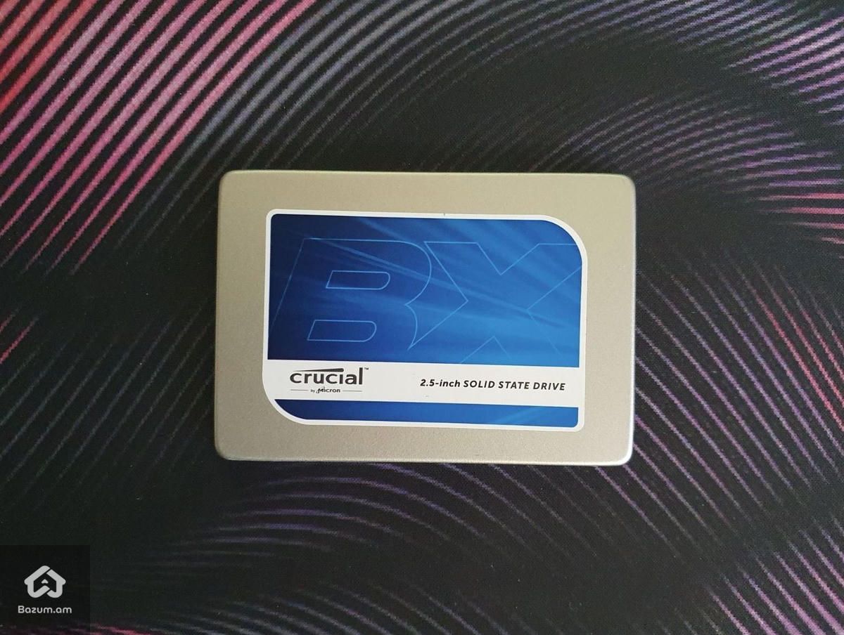 SSD Crucial BX100 500GB Model-CT500BX100SSD1 MLC NAND Live 100% - image 1