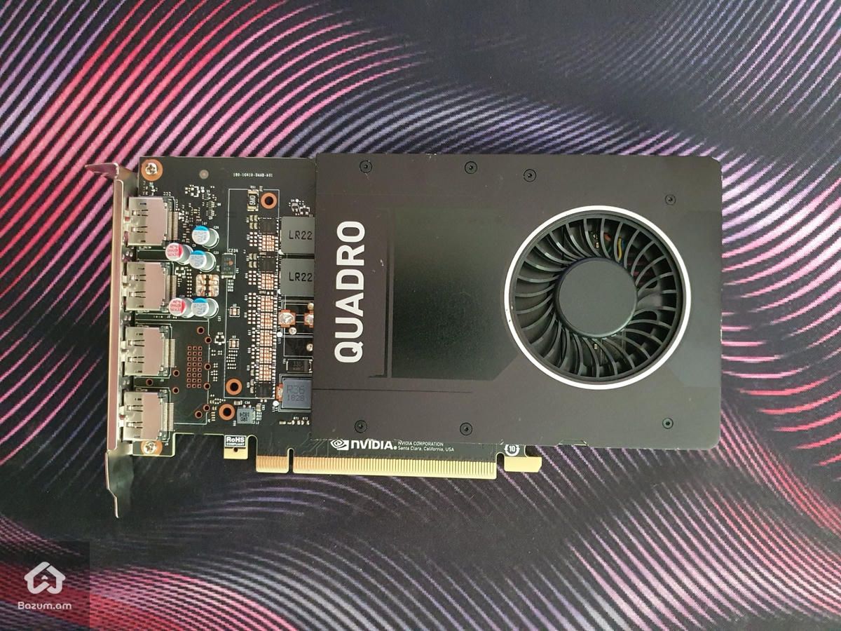  VGA PNY Nvidia Quadro P2000 5GB GDDR5 160bit Video Out 4 * DisplayPort 1.4V - image 1