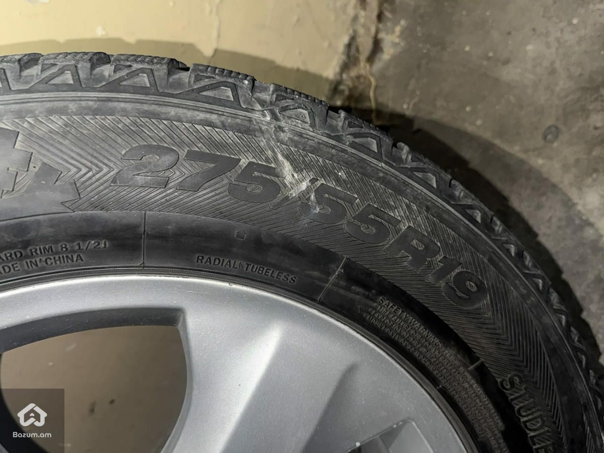 R19 անվահեծեր Mercedes GL կամ այլ 275/55 R19 անվադողերով - image 3
