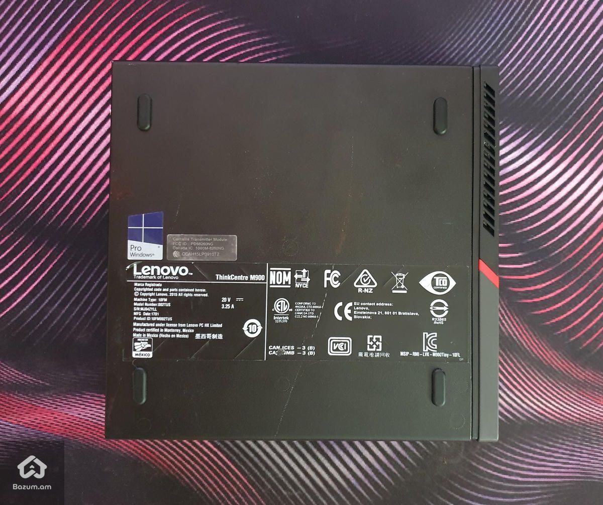 Mini Pc Lenovo ThinkCentre M900 Micro Intel Core i5 6600T 8Gb Ram 128Gb SSD M2 - image 4