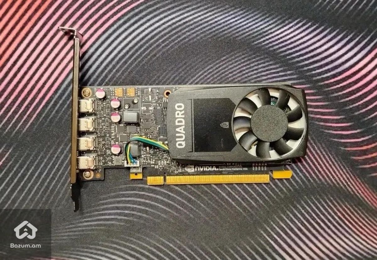 VGA Nvidia Quadro P1000 4GB GDDR5 128bit Professional Video Card Dell - image 1