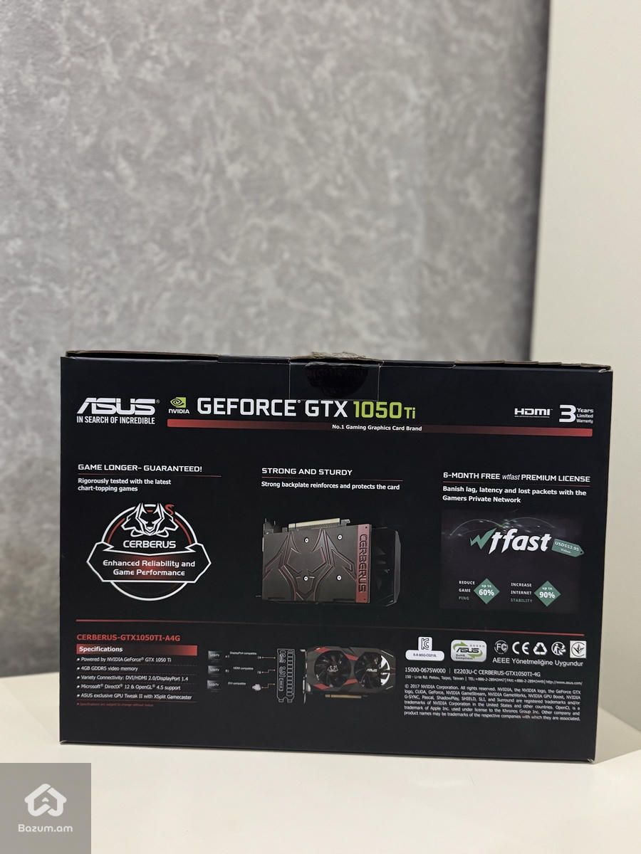 ASUS Geforce GTX1050 Ti - image 2