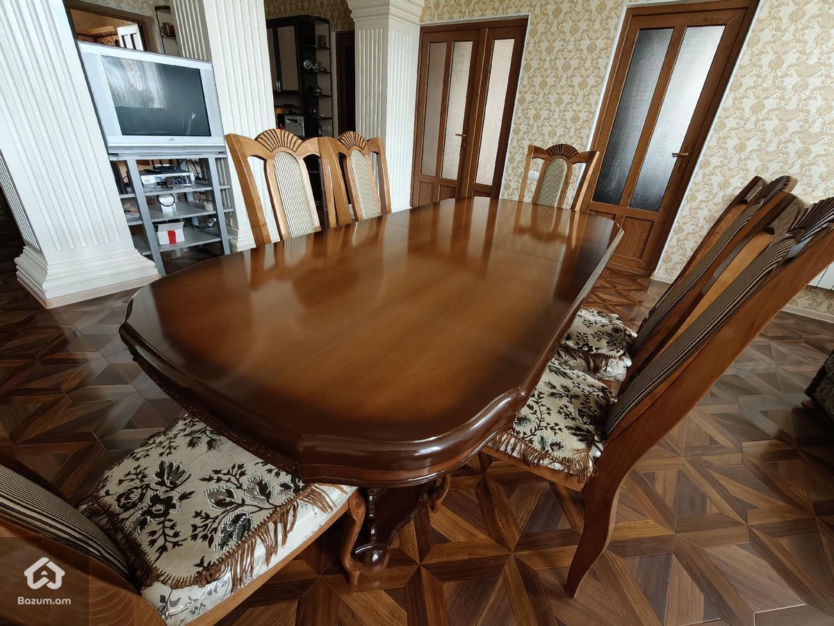 Հյուրասենյակի սեղան՝ 6 աթոռով - image 6
