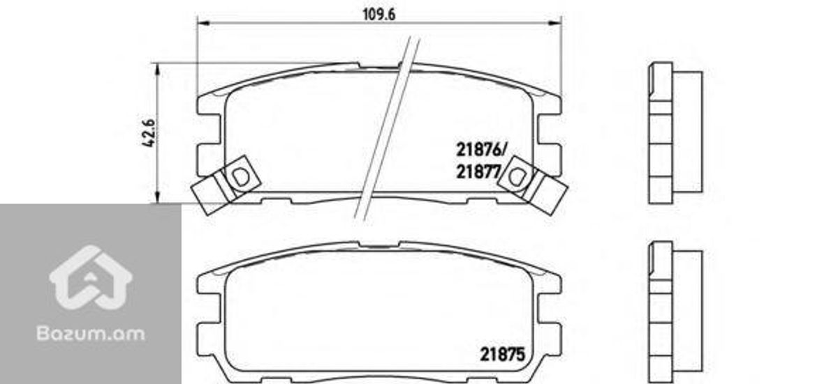 ISUZU TROOPER OPEL FRONTERA հետևի կալոդկա - image 1