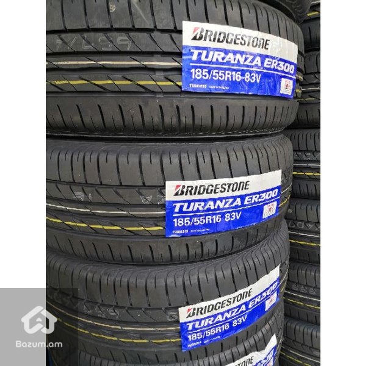 Անվադողեր,ամառային 185/55 R16 Bridgestone - image 1