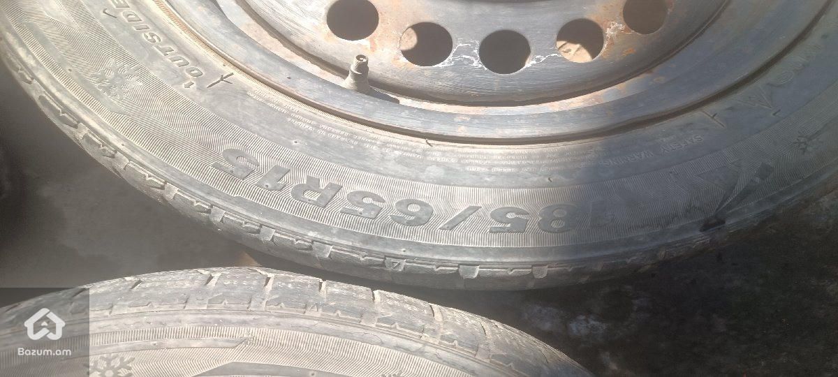 185/65/r15 բանդաժ պագրիշկա ձմեռային պագրիշկա toyota scion bandaj 4x114.3  - image 3