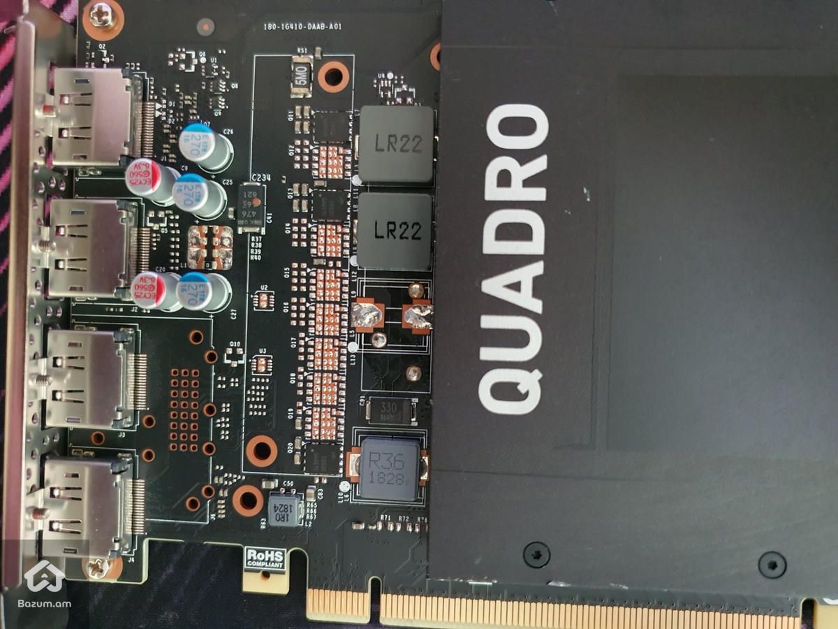  VGA PNY Nvidia Quadro P2000 5GB GDDR5 160bit Video Out 4 * DisplayPort 1.4V - image 7