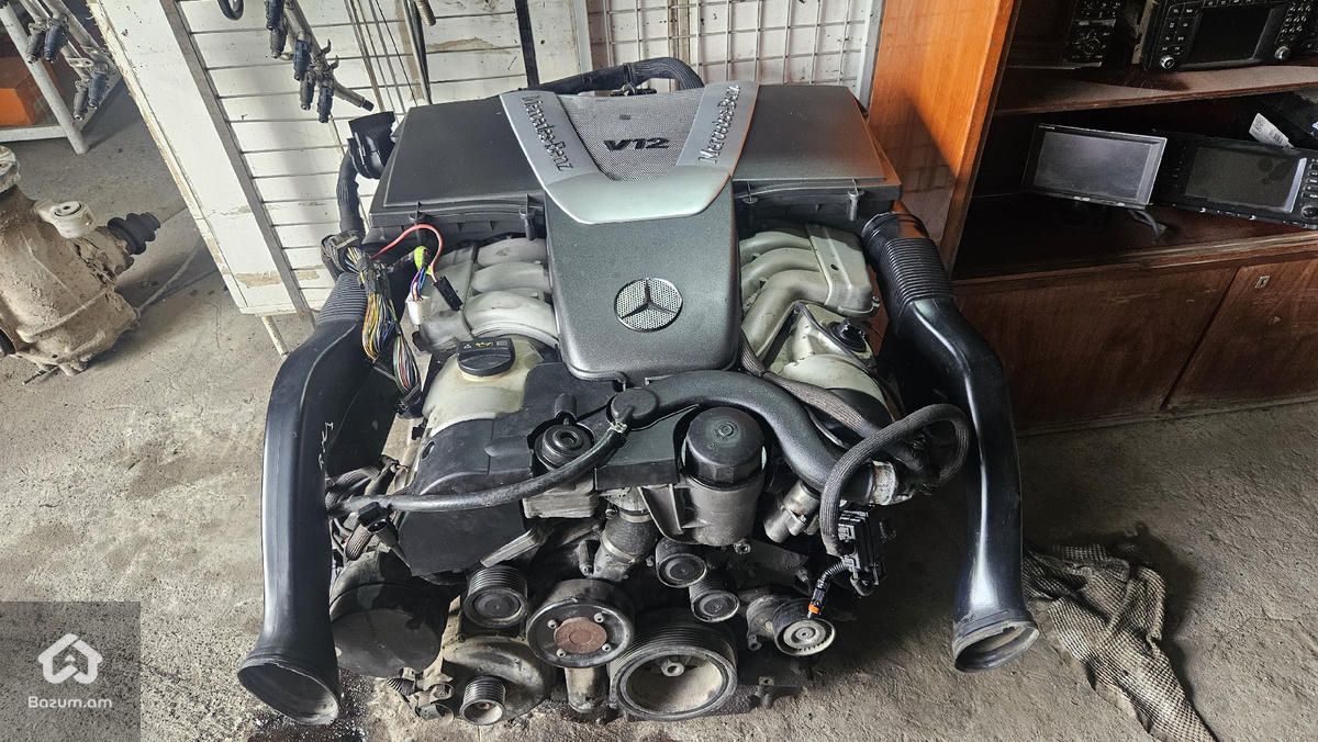 Mercedes benz V12 S600 M137 շարժիչ - image 3