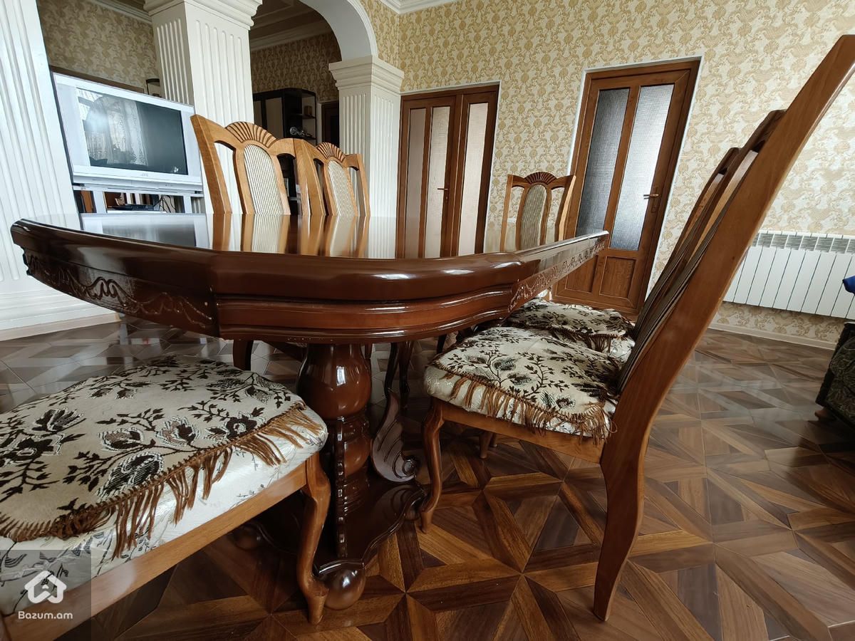 Հյուրասենյակի սեղան՝ 6 աթոռով - image 5