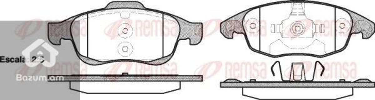 PEUGEOT Partner դիմացի կալոդկա - image 1