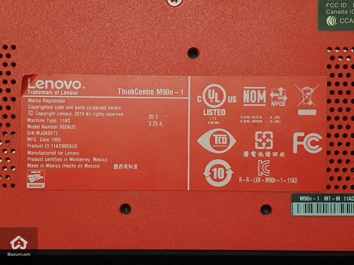 Mini PC Lenovo ThinkCentre M90n Intel Core i5 8265U 8GB RAM 128GB SSD M2 - image 5