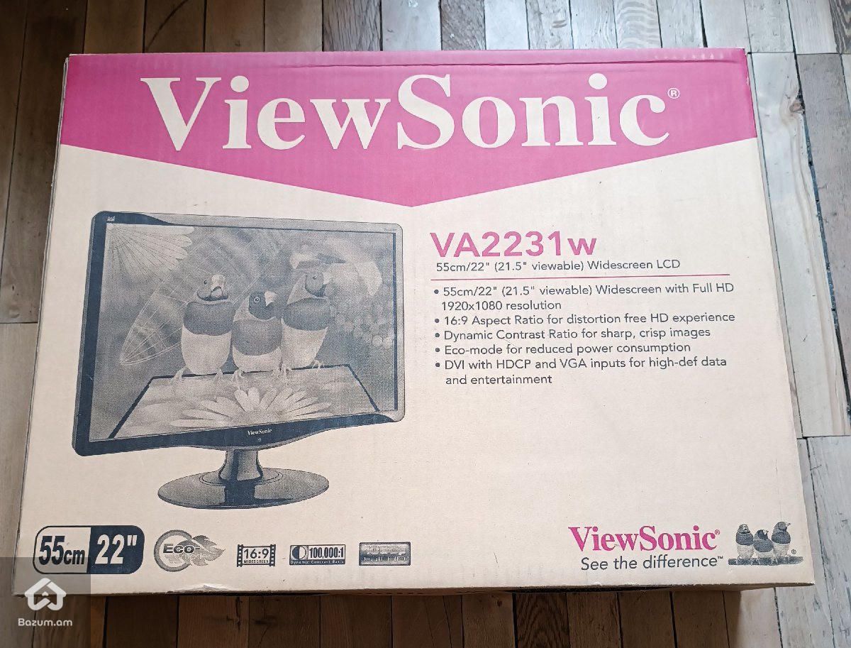 Մոնիտոր - ViewSonic 22" Va2231w - image 2