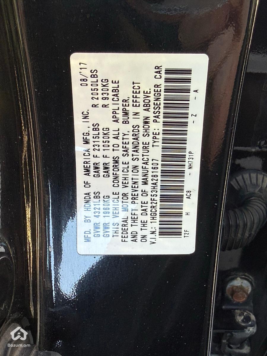 Honda Accord SPORT 2017 - image 10