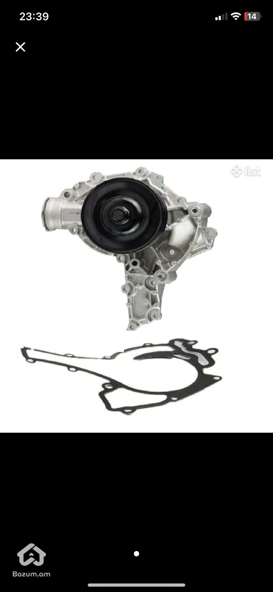 Mercedes Benz M272/M273 ջրի պոմպ - image 1