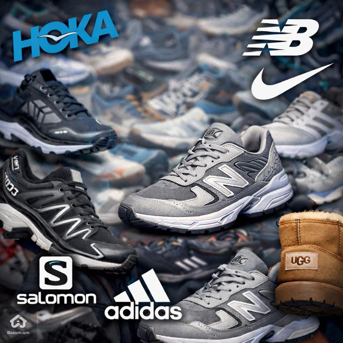Стоковая обувь оптом Adidas Hoka New Balance Nike 