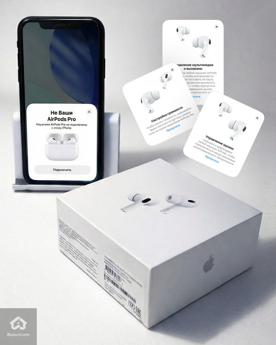 AirPods Pro 2 (USB-C) Պրեմիում որակ iOS Android - image 4