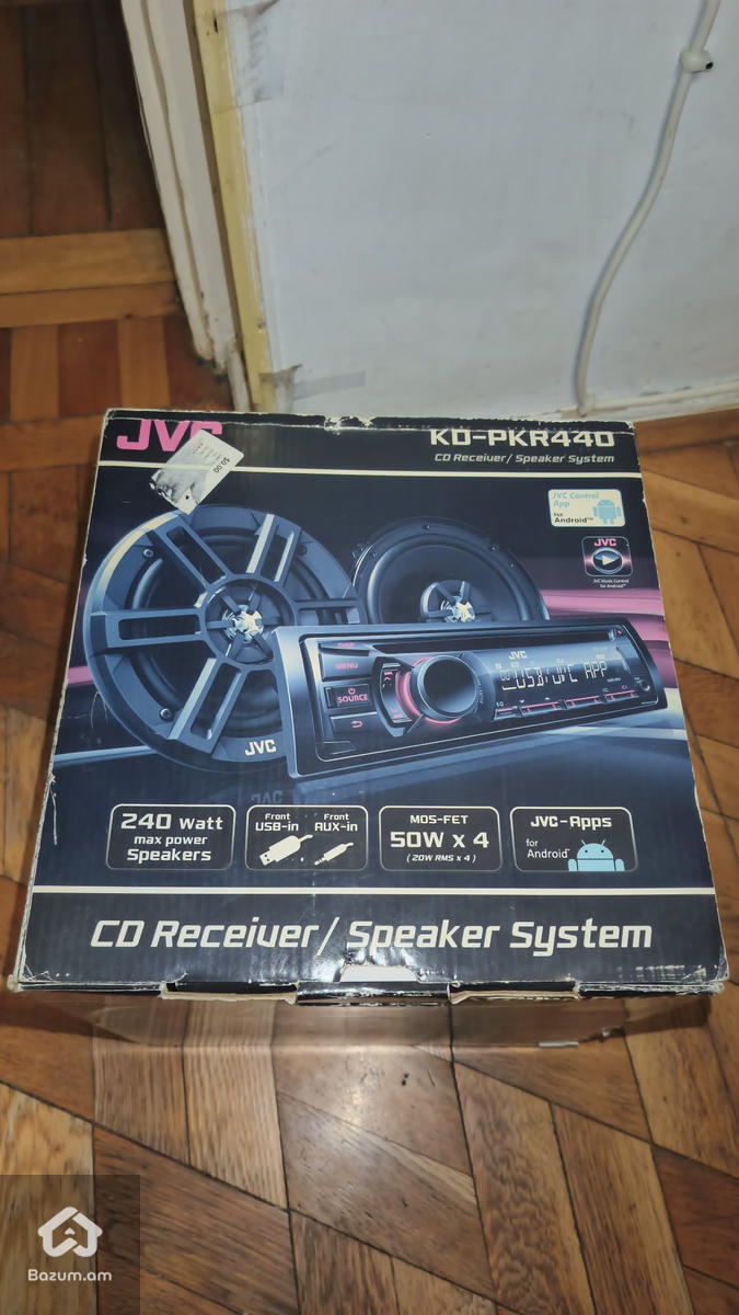 KD-PKR440 JVC աուդիոմագ իր 16 չափսի 2 դինամիկներով - image 9