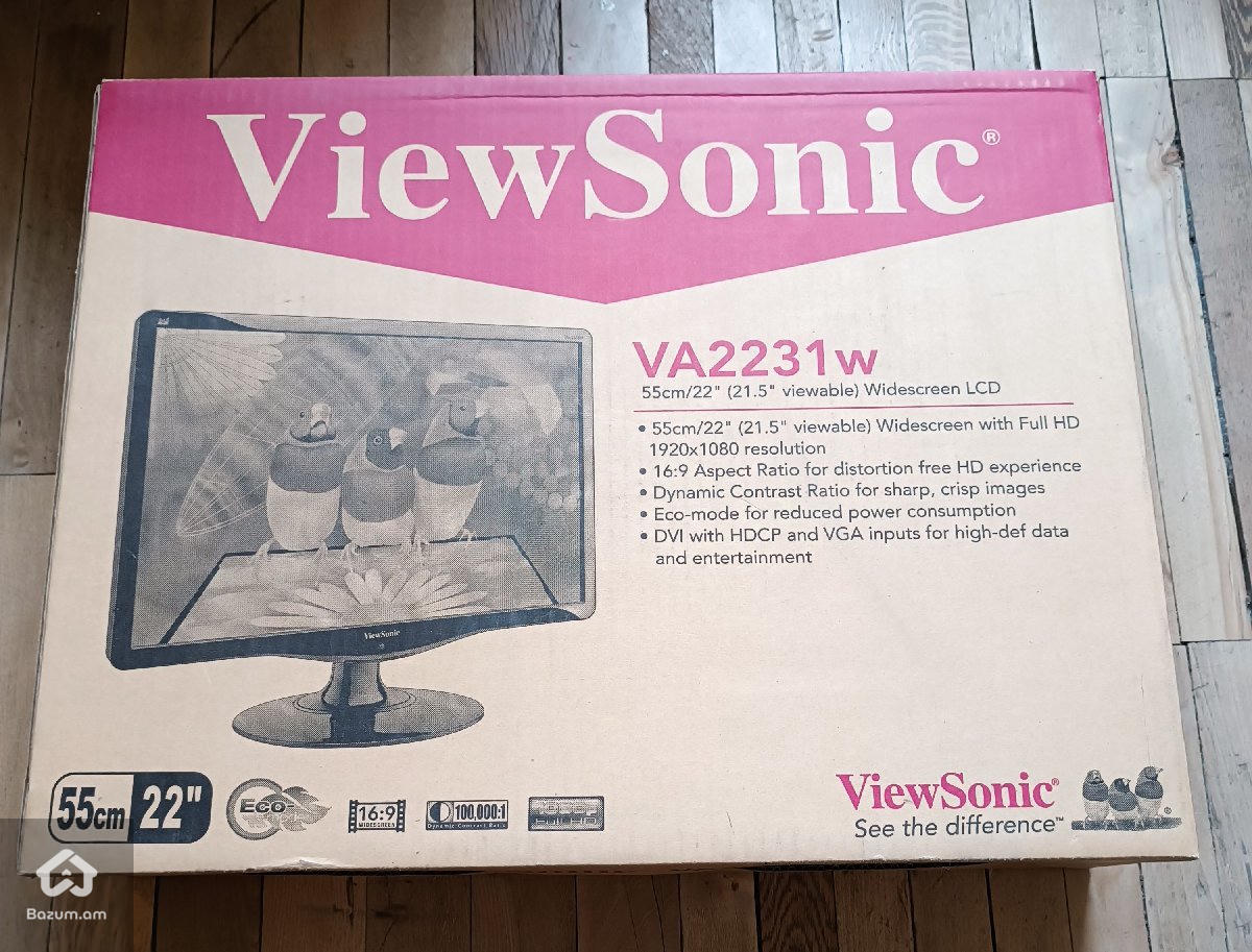 Մոնիտոր - ViewSonic 22" Va2231w - image 2